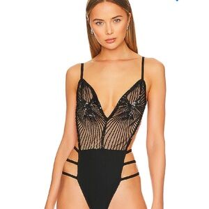 Superdown Lucinda Cut Out Bodysuit